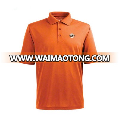 2016 Orange Pique Extra Light Polo Shirt