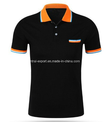 Cotton Jerseys Golf Tennis Blouse Men′s Polo Shirts