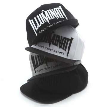 High Quality Black Embroidery Flat Brim Snapback Hat